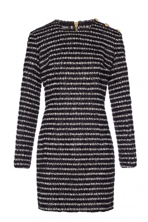 Striped dress, zdjęcie 1 Striped dress od Balmain